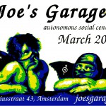Joe's Garage March poster
